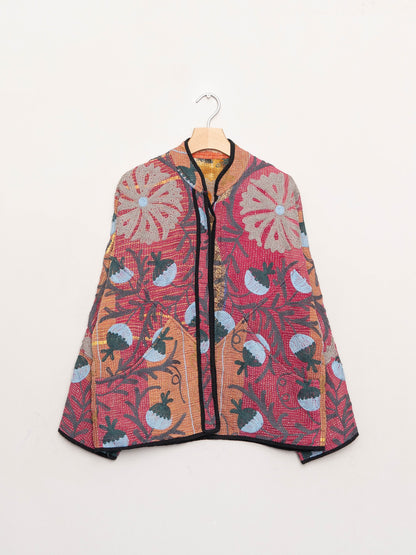 The Ladhiya Suzani Quilted Kantha Jacket