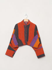 The Kaira Cropped Quilted Patchwork Kantha Jacket Wholesale