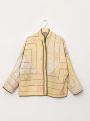 The Ladhiya Quilted Patchwork Kantha Jacket Wholesale