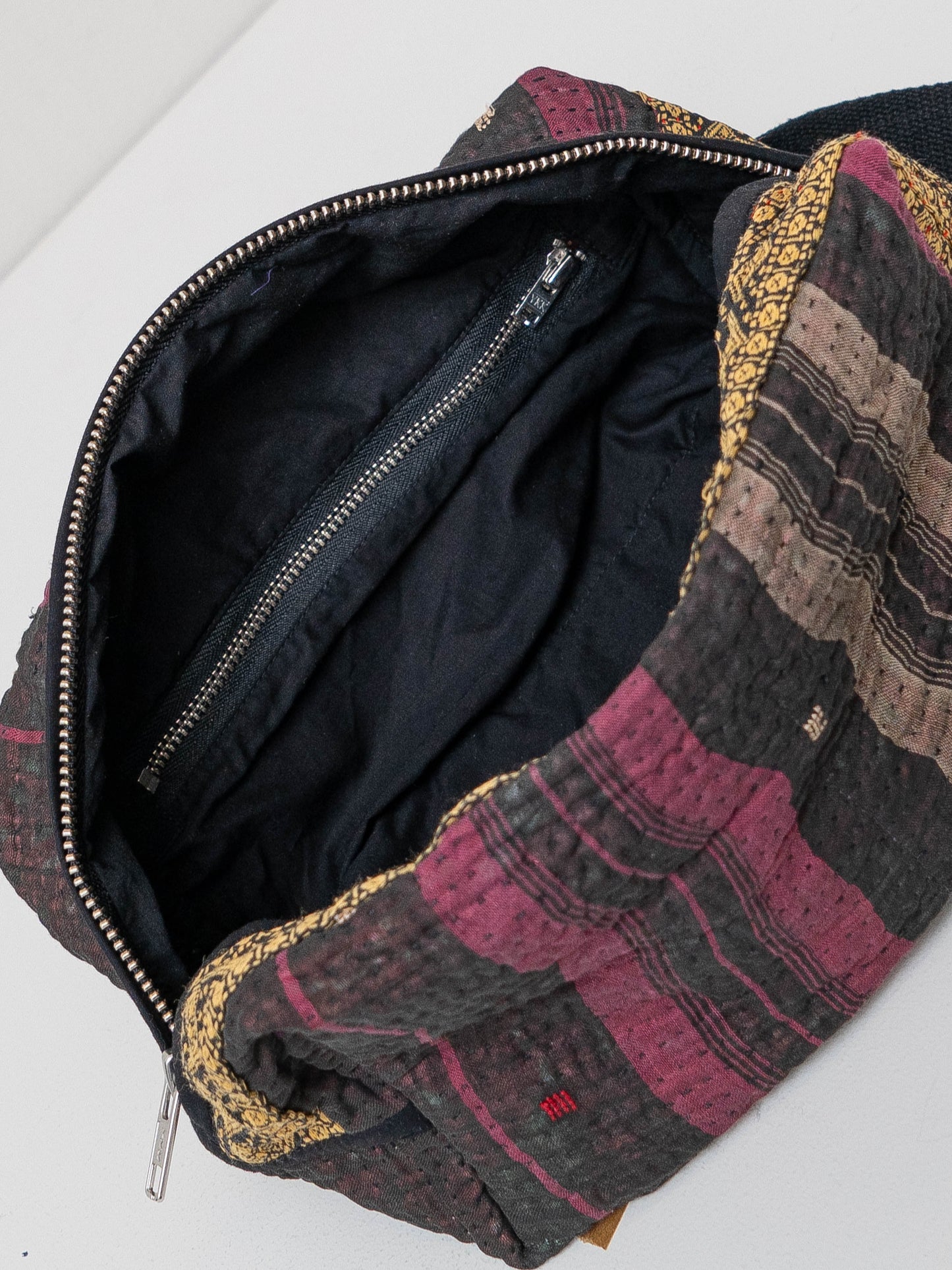 The Kallum Quilted Kantha Dopp Kit