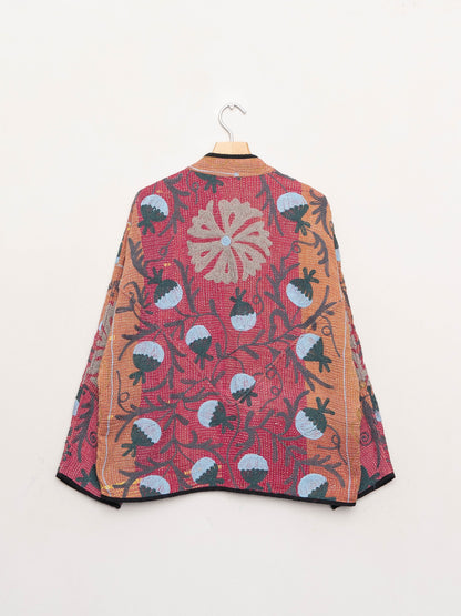 The Ladhiya Suzani Quilted Kantha Jacket