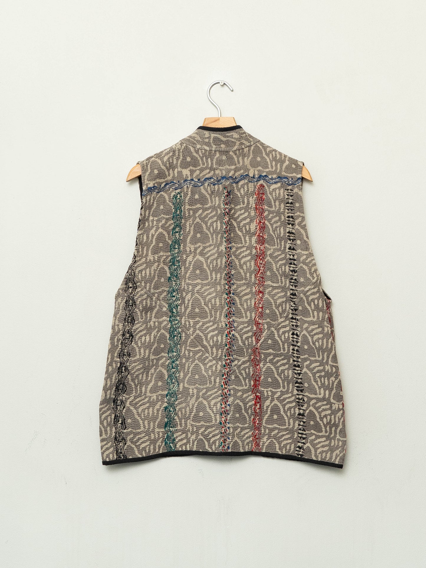 The Ladhiya Quilted Plant Dyed Kantha Vest