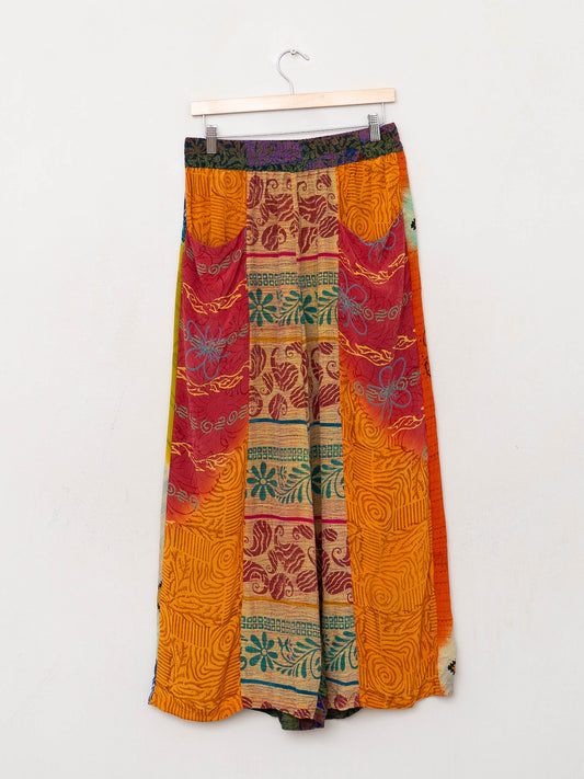 The Nayan Pant - Medium - Upcycled Silk