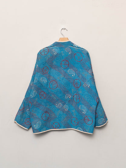 The Ladhiya Suzani Quilted Kantha Jacket