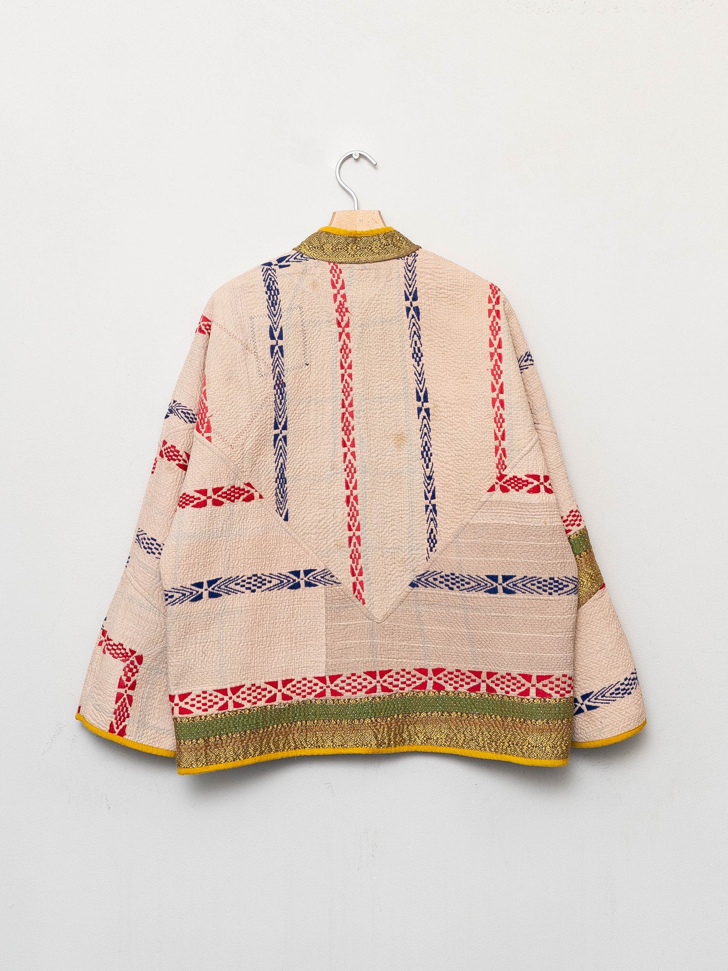 The Ladhiya Quilted Patchwork Kantha Jacket