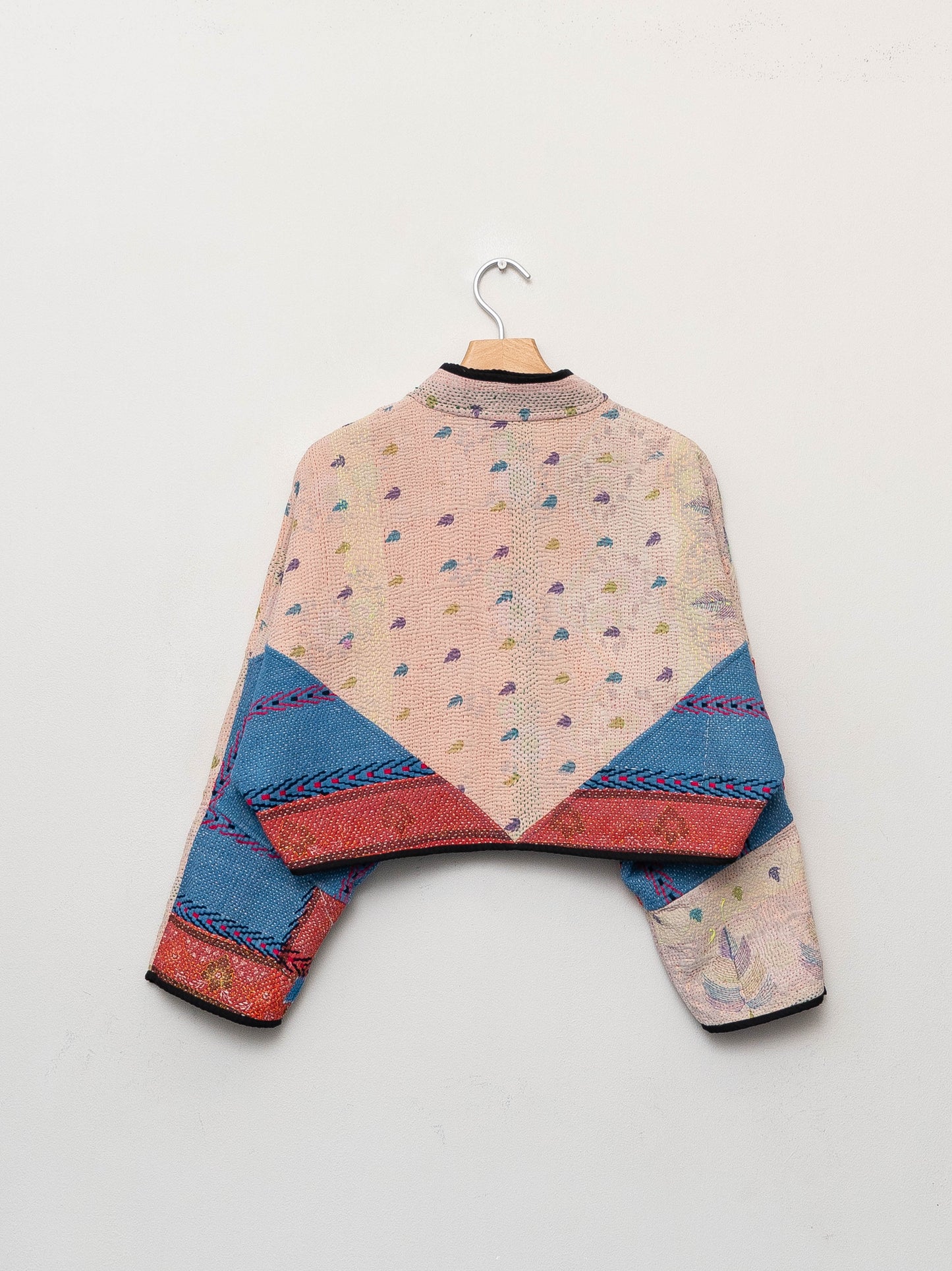 The Kaira Cropped Patchwork Kantha Jacket Wholesale