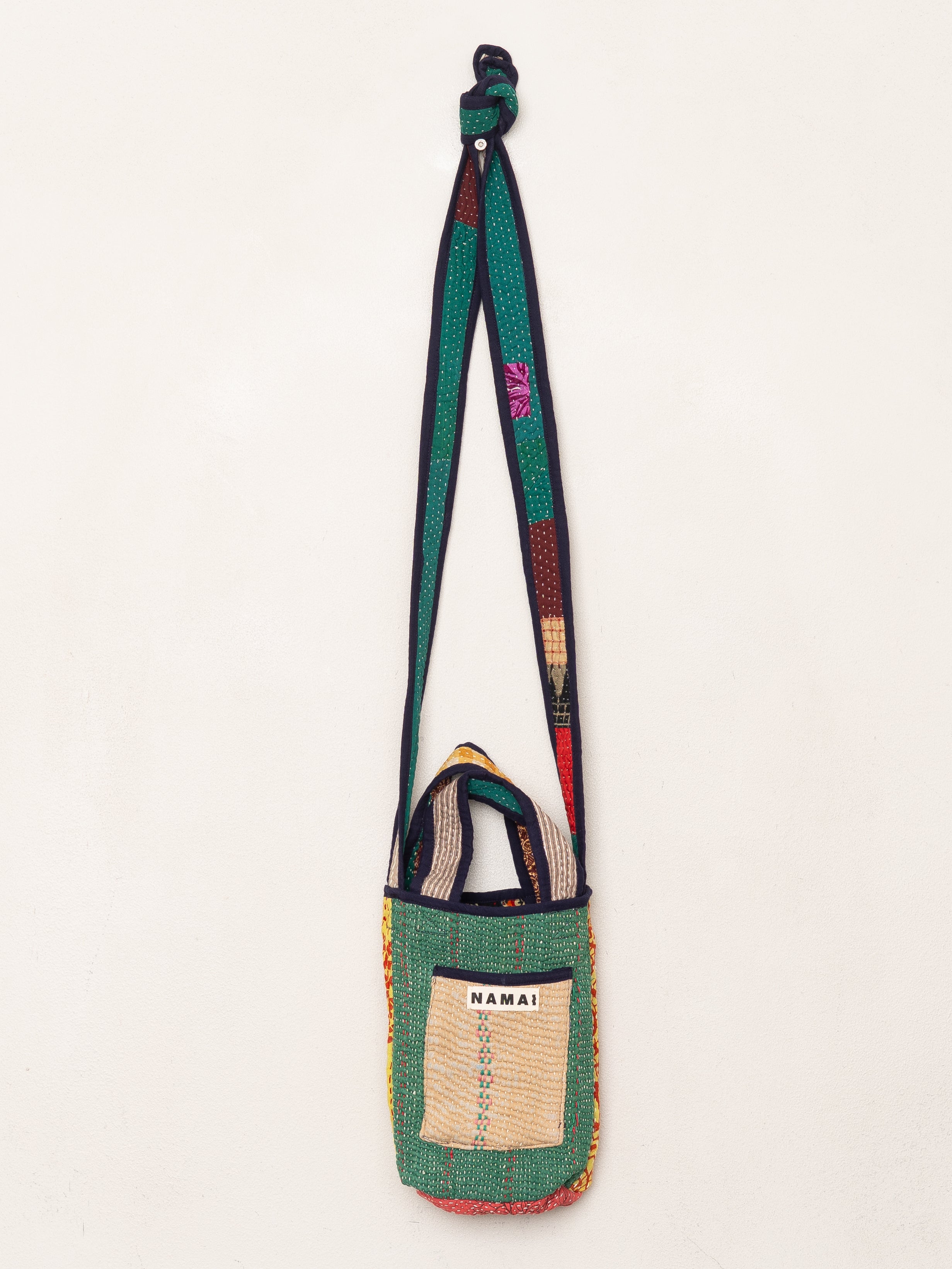 The Xoti Mini Zero-Waste Quilted Kantha Bag