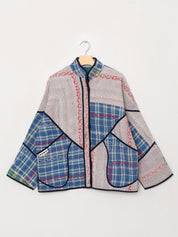 The Ladhiya Quilted Patchwork Kantha Jacket Wholesale