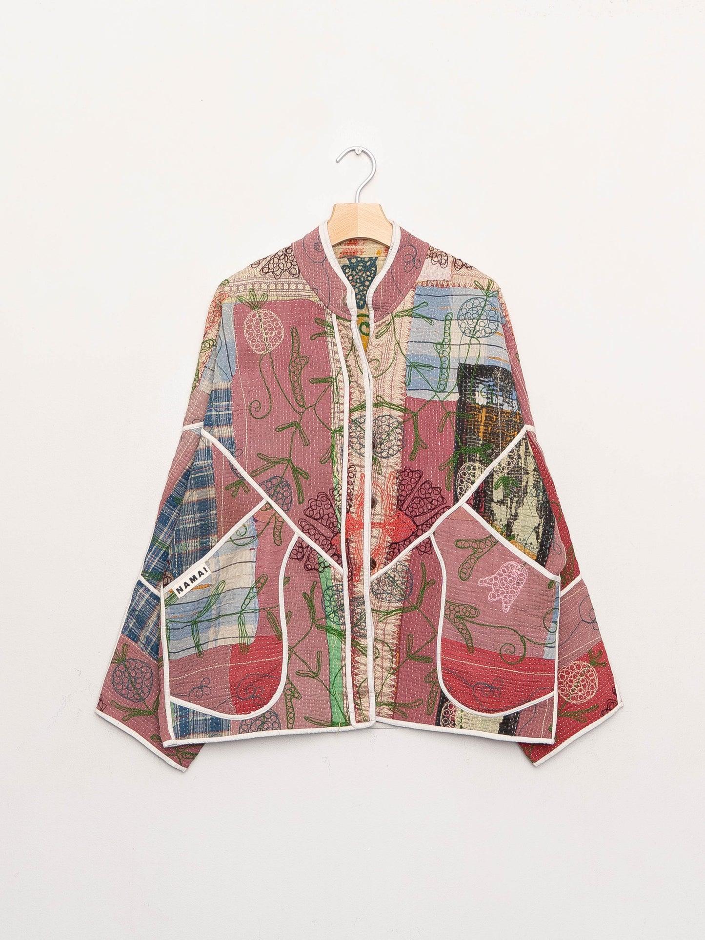 The Ladhiya Suzani Quilted Kantha Jacket