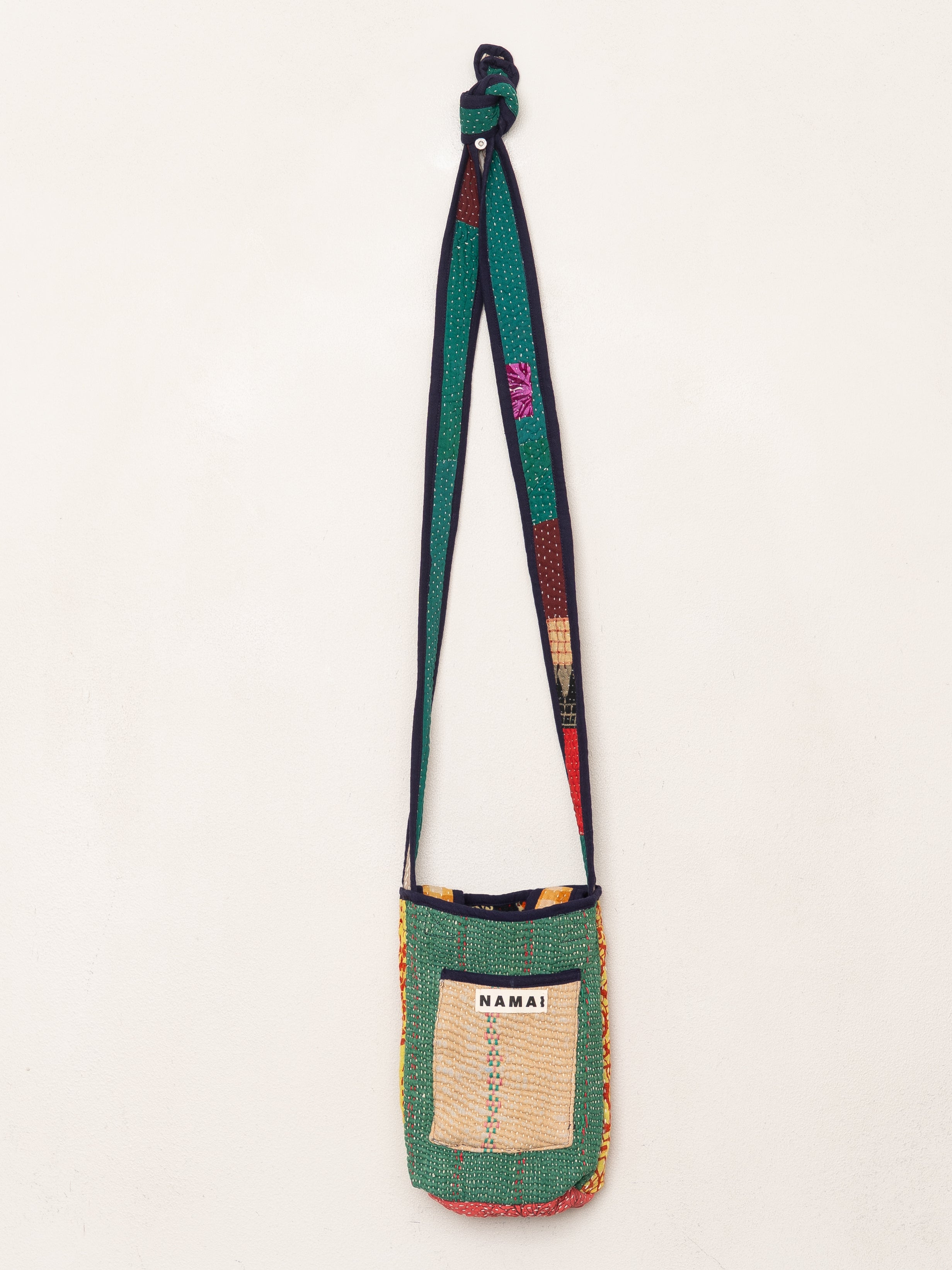 The Xoti Mini Zero-Waste Quilted Kantha Bag