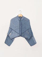 The Kaira Cropped Quilted Ralli Kantha Jacket