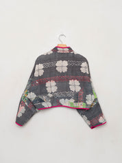 The Kaira Cropped Quilted Patchwork Kantha Jacket Wholesale