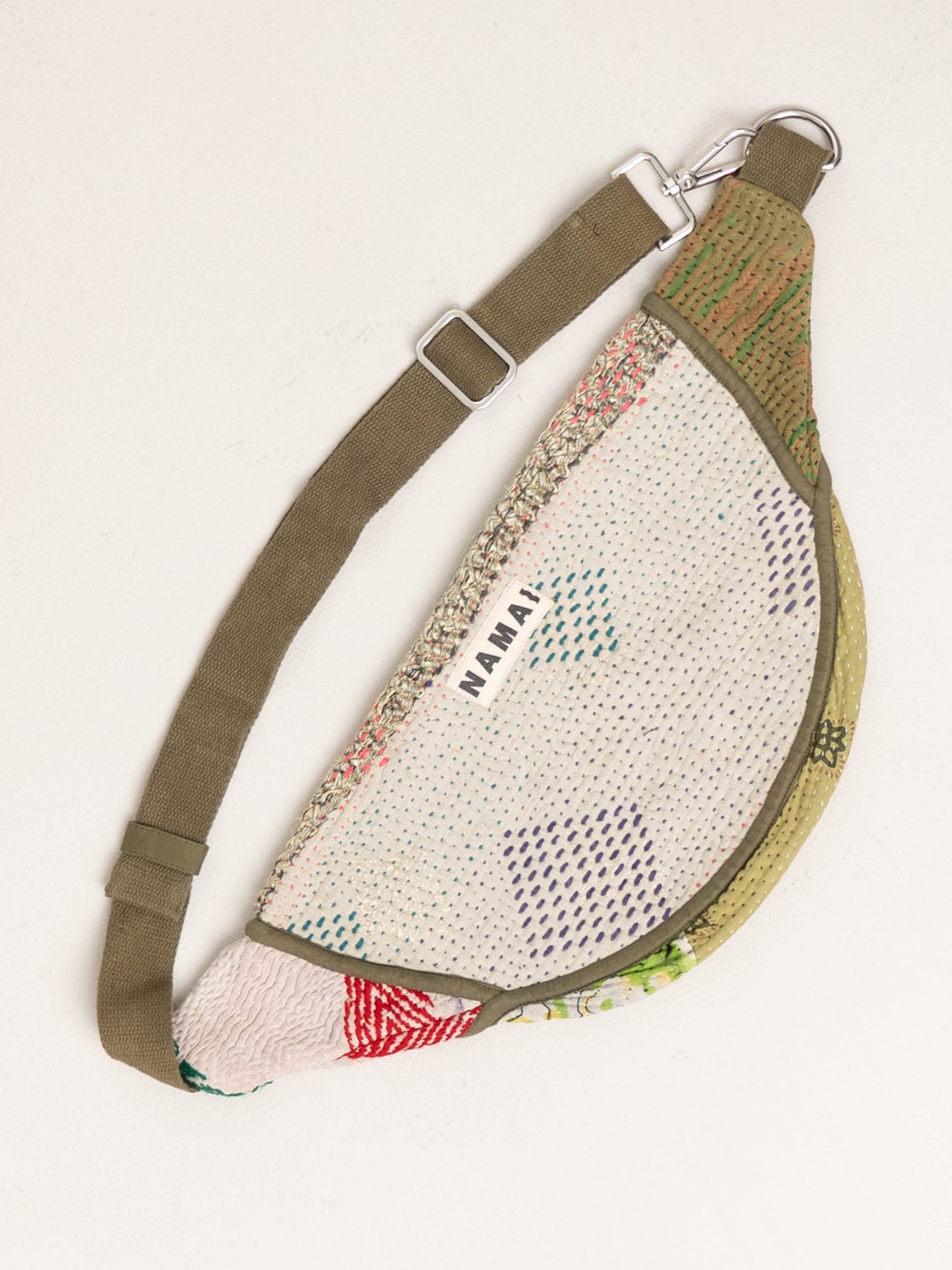 The Faiza Quilted Kantha Belt Bag