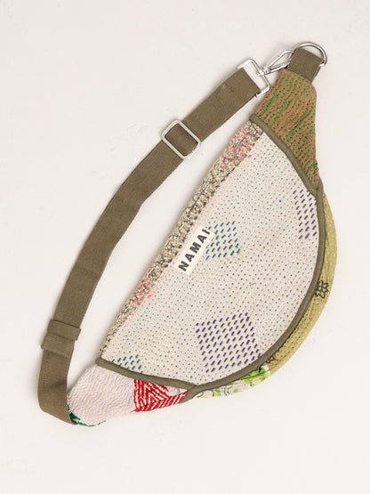 The Faiza Quilted Kantha Belt Bag