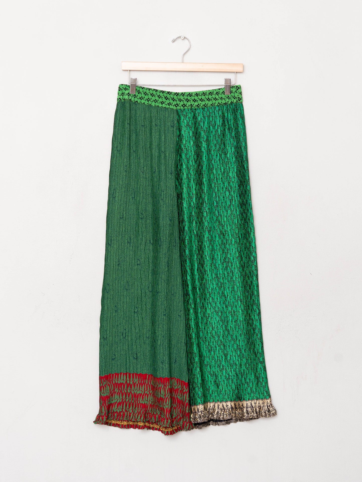 The Tanvi Upcycled Pleated Pant - Medium