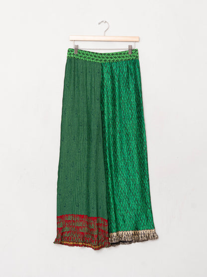 The Tanvi Upcycled Pleated Pant - Medium