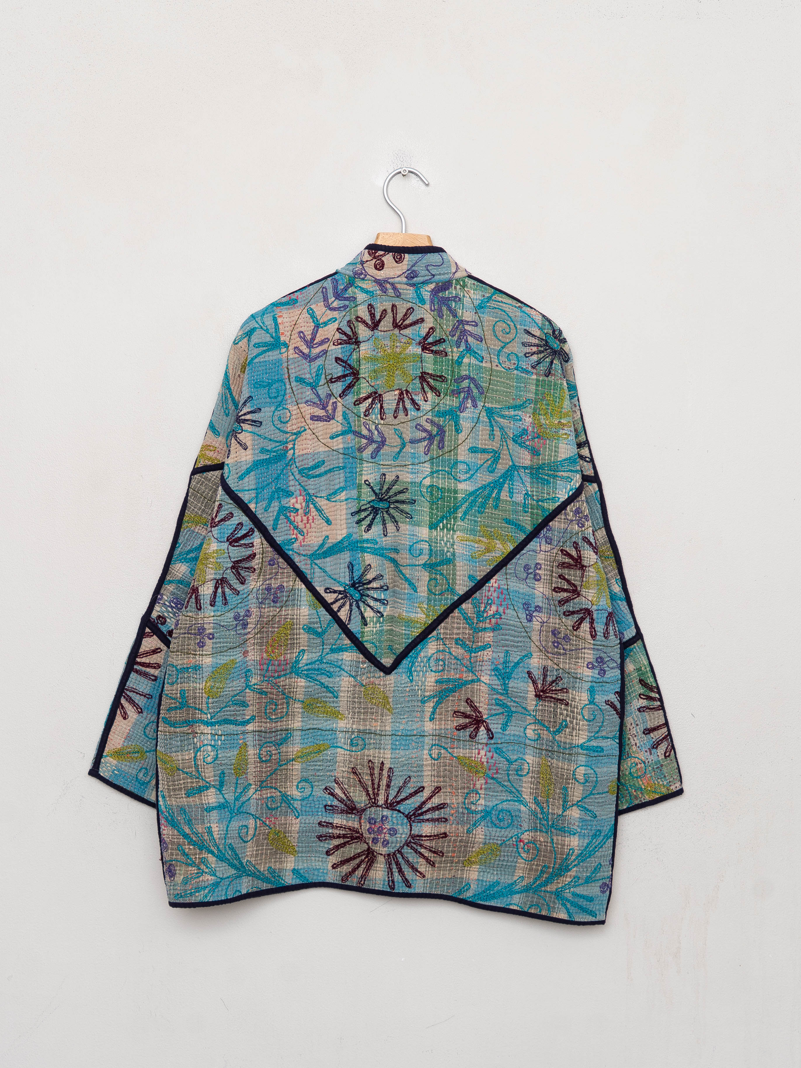 The Narmada Suzani Quilted Kantha Jacket