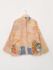 The Ladhiya Suzani Quilted Kantha Jacket