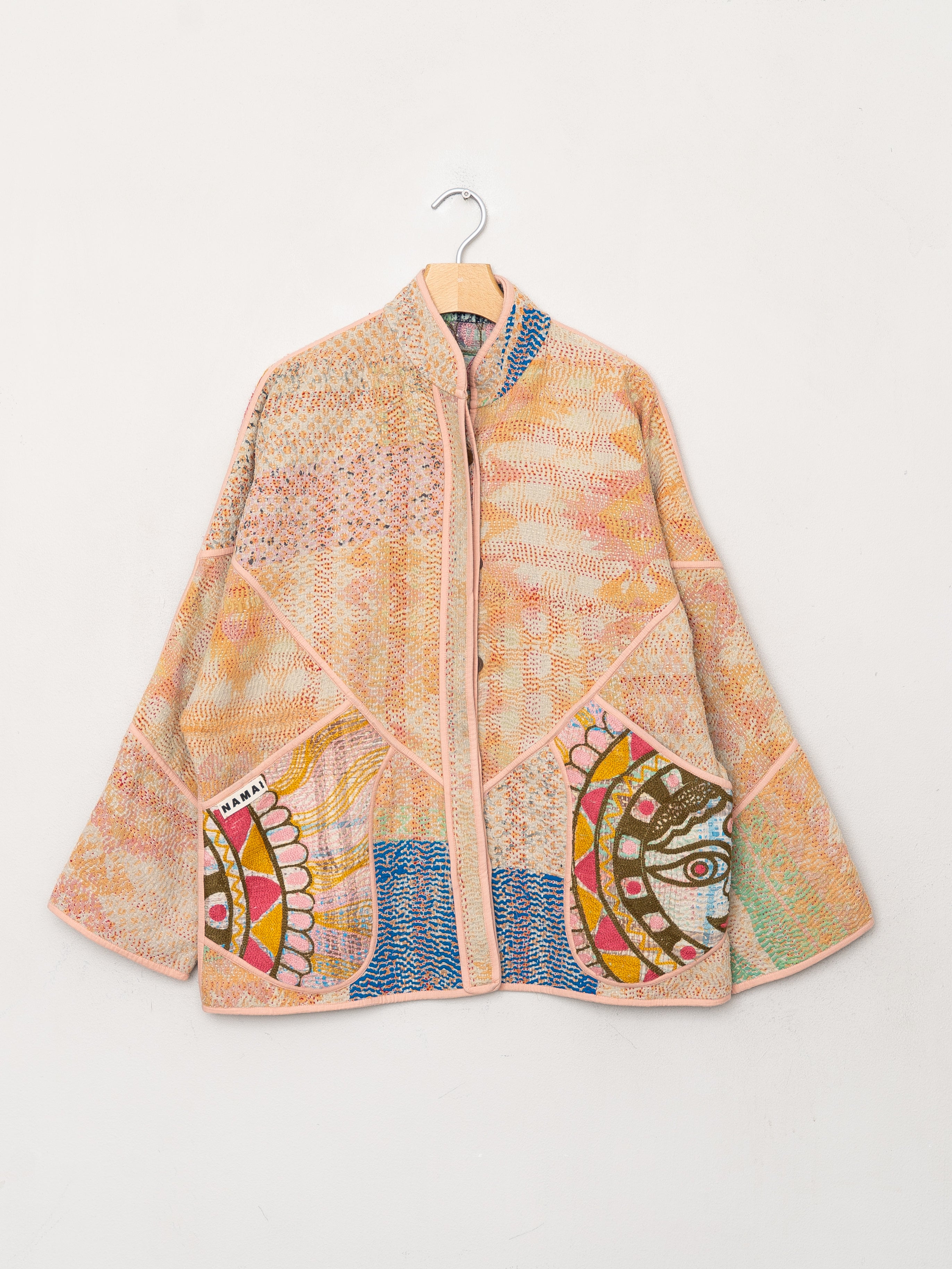 The Ladhiya Suzani Quilted Kantha Jacket