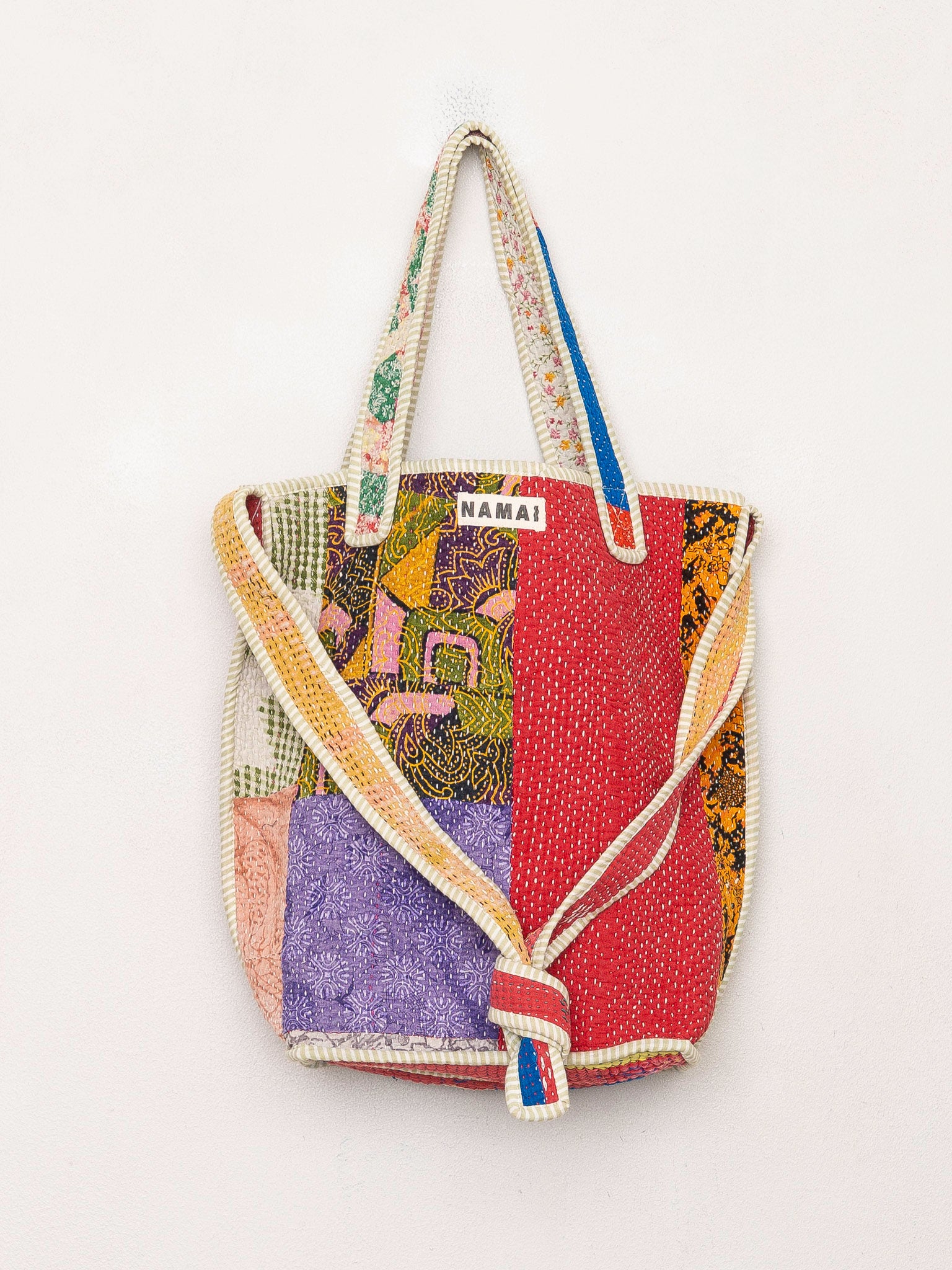 The Xoti II Zero-Waste Quilted Kantha Bag