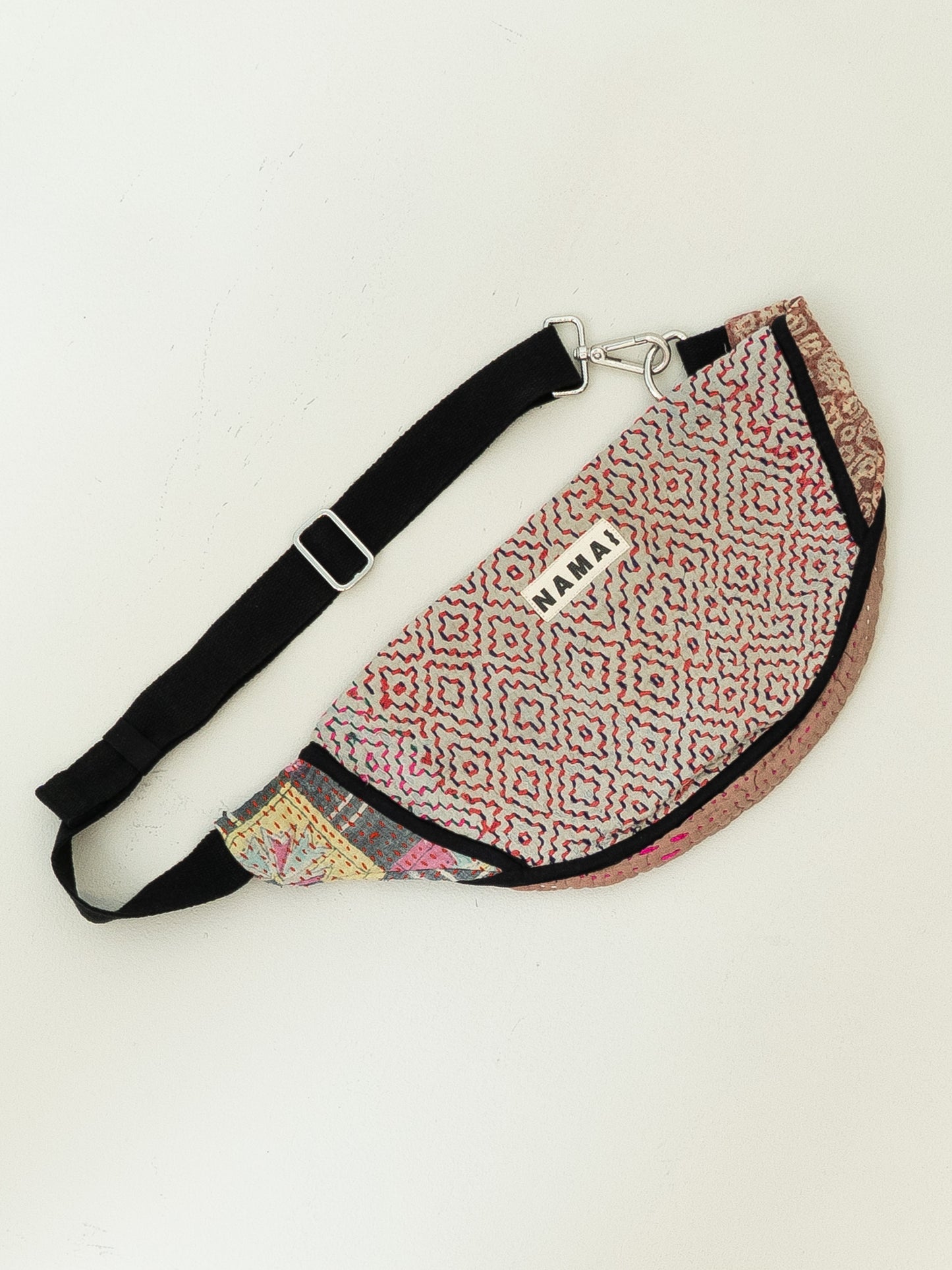 The Faiza Quilted Kantha Belt Bag