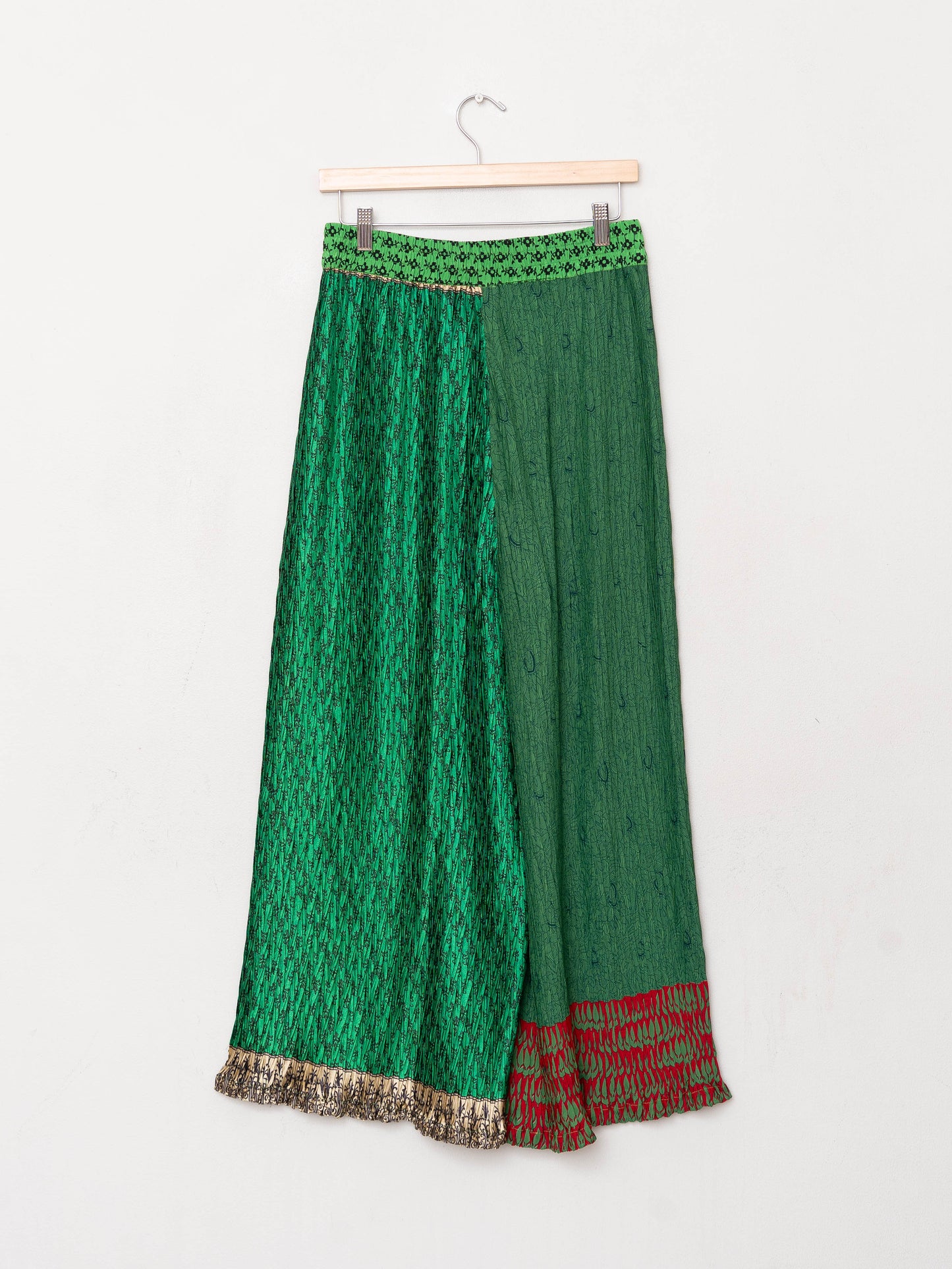 The Tanvi Upcycled Pleated Pant - Medium
