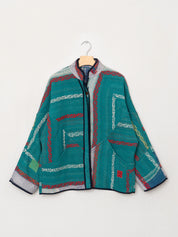 The Ladhiya Quilted Patchwork Kantha Jacket Wholesale