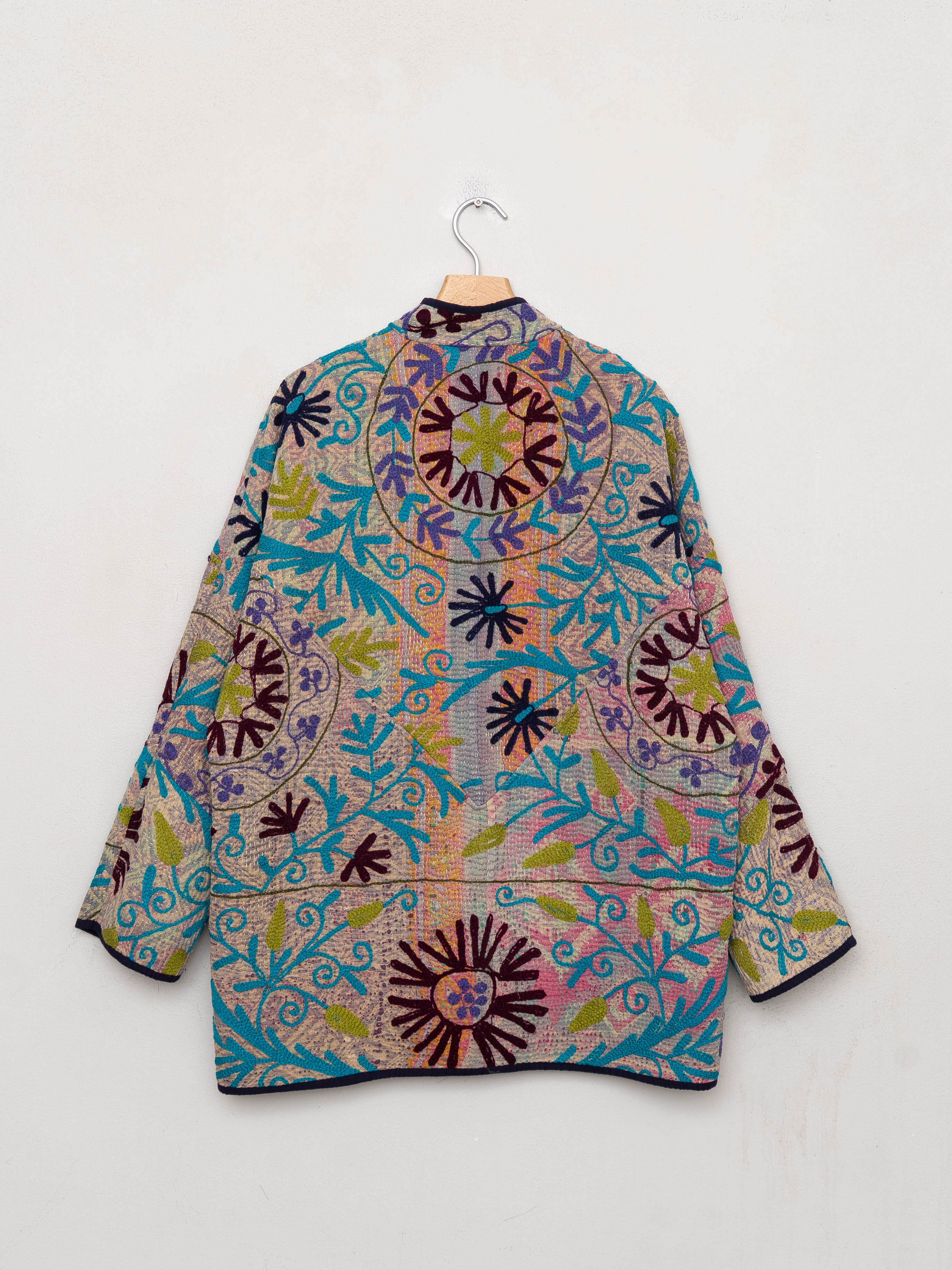 The Narmada Suzani Quilted Kantha Jacket