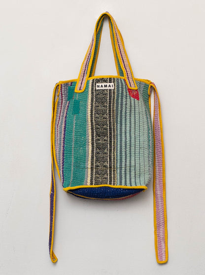 The Xoti II Zero-Waste Quilted Kantha Bag