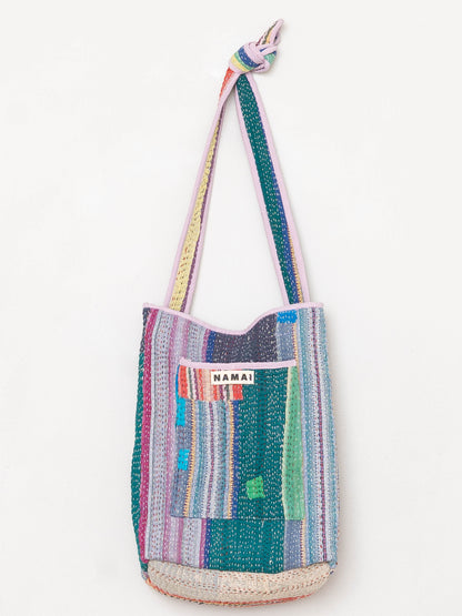 The Xoti II Zero-Waste Quilted Kantha Bag