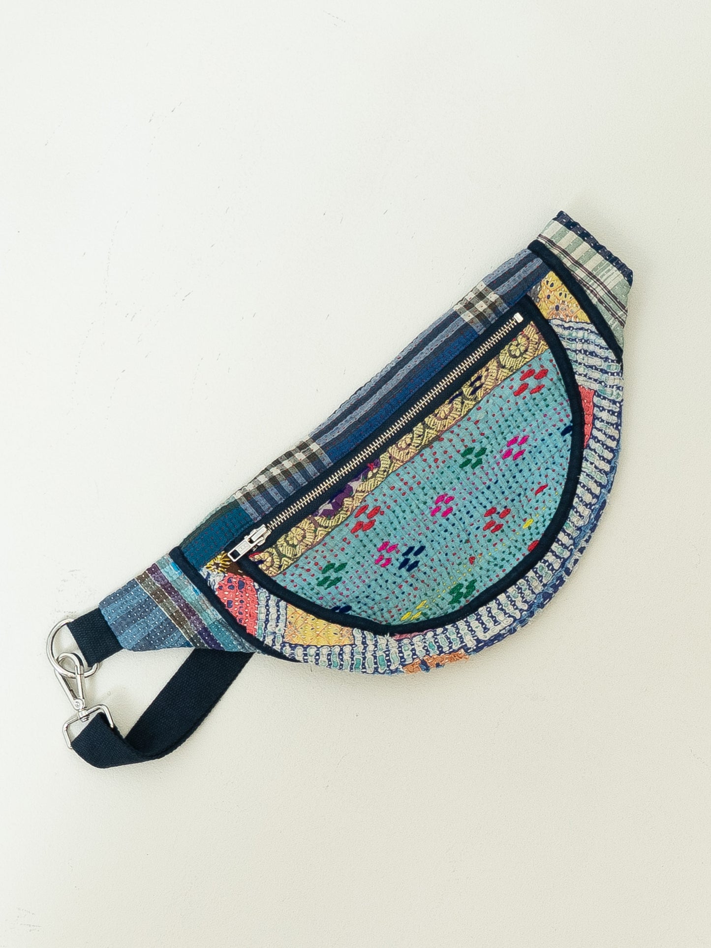 The Faiza Quilted Kantha Belt Bag