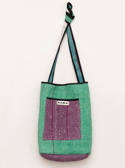 The Xoti II Zero-Waste Quilted Kantha Bag
