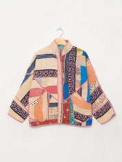 The Ladhiya Petite Quilted Patchwork Kantha Jacket
