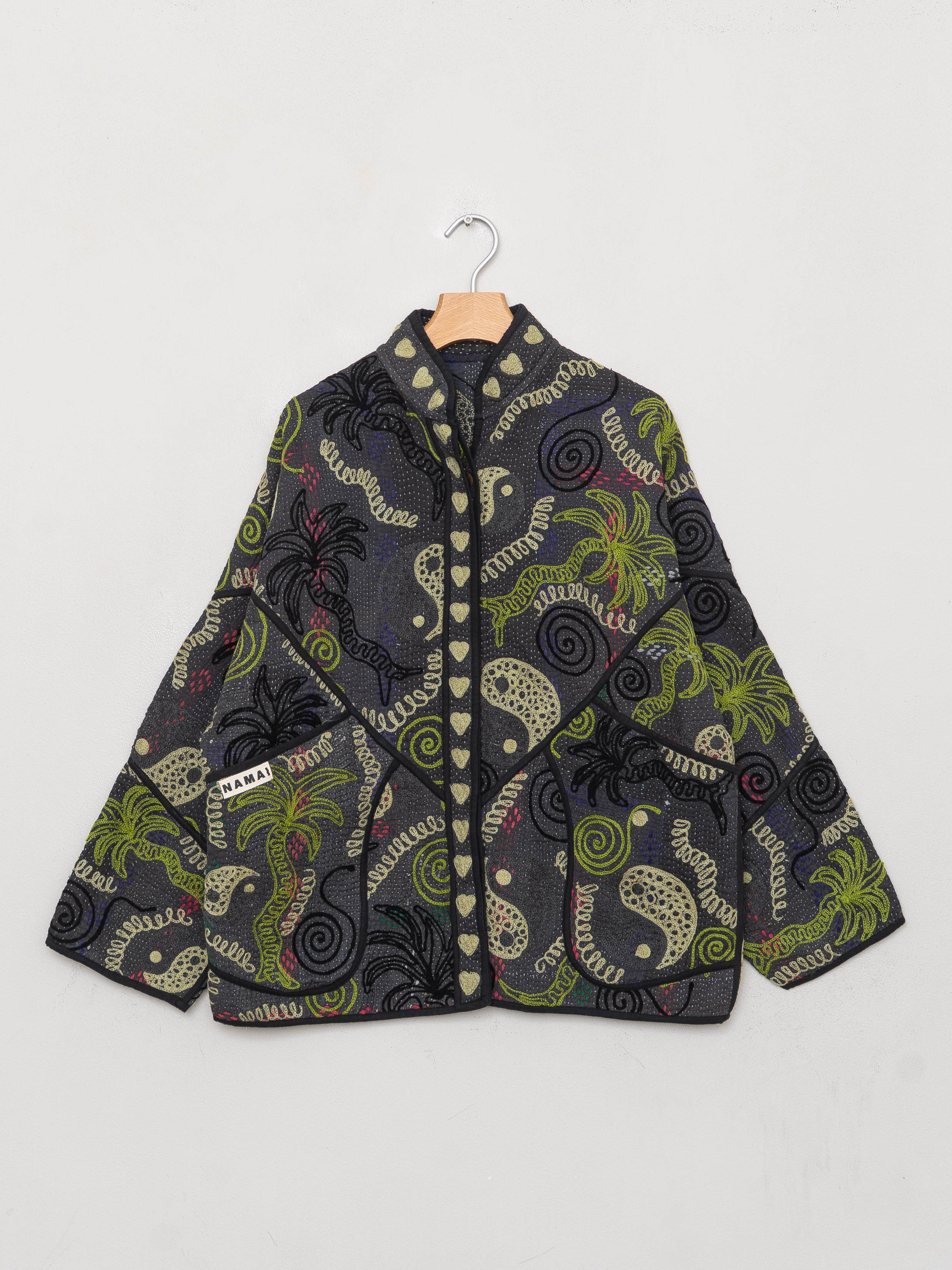 The Ladhiya Suzani Quilted Kantha Jacket