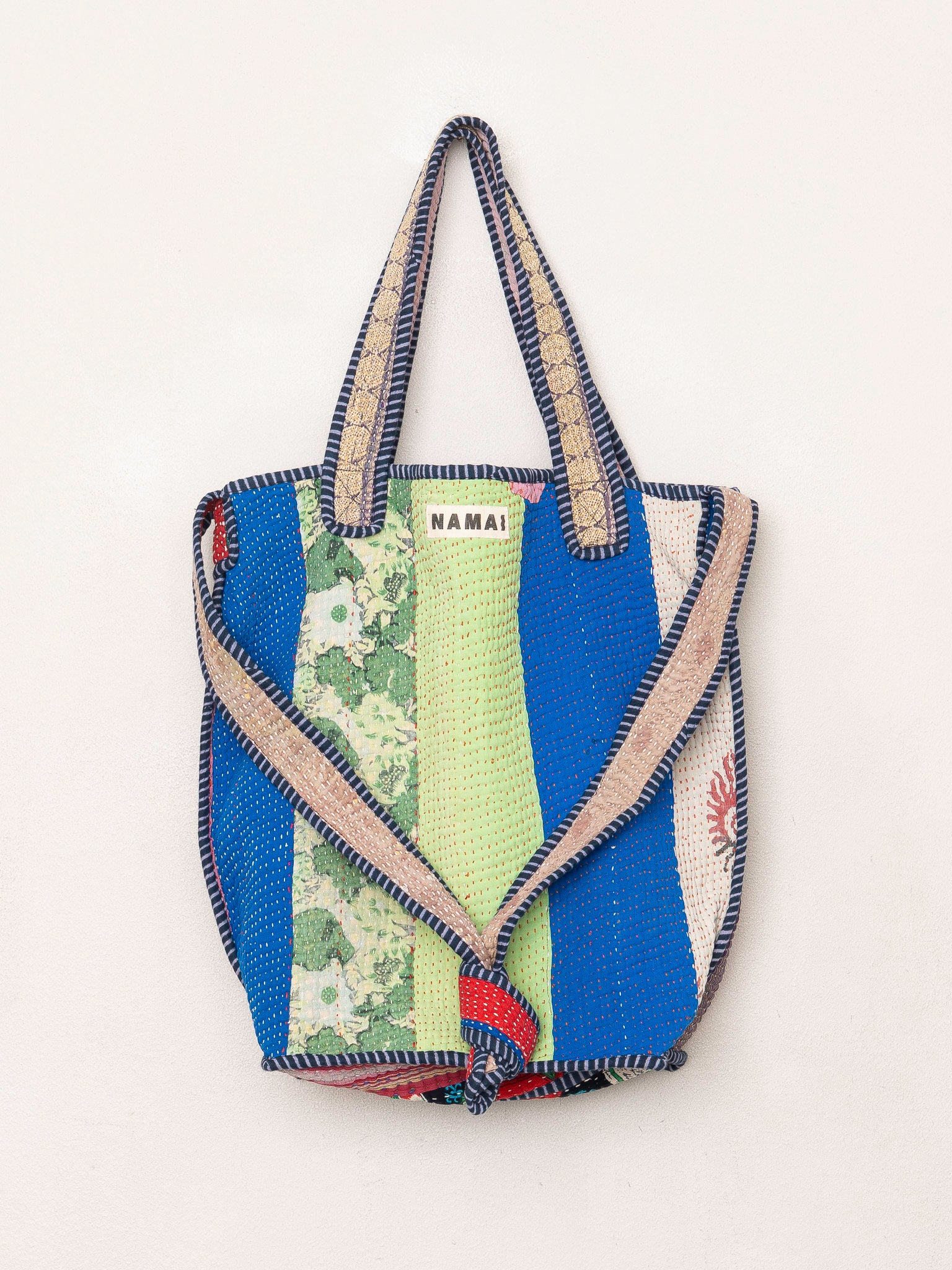 The Xoti II Zero-Waste Quilted Kantha Bag