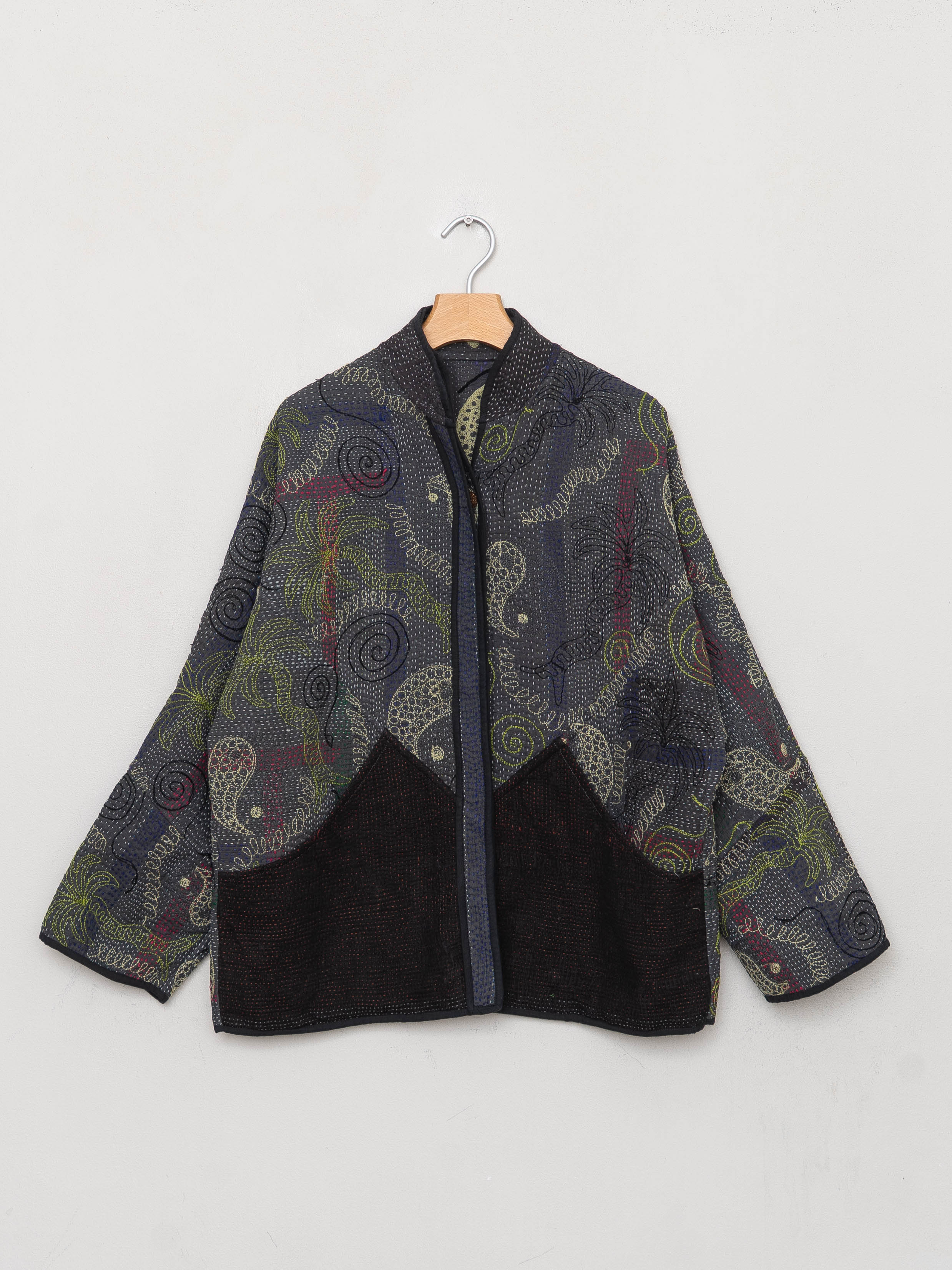 The Ladhiya Suzani Quilted Kantha Jacket