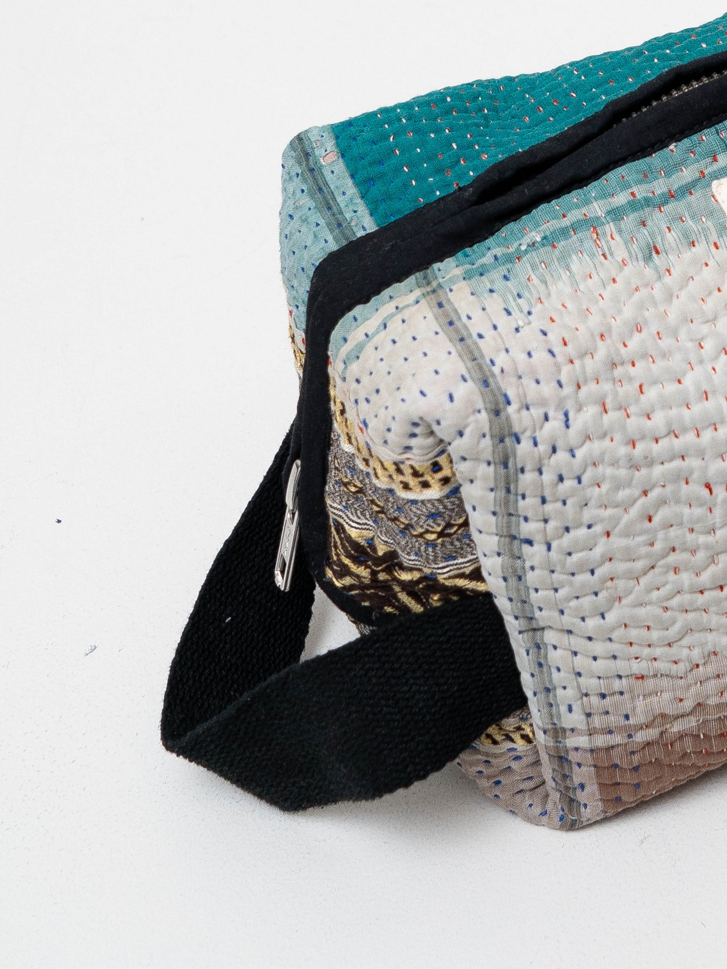 The Kallum Quilted Kantha Dopp Kit