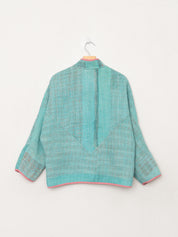 The Ladhiya Petite Quilted Patchwork Kantha Jacket