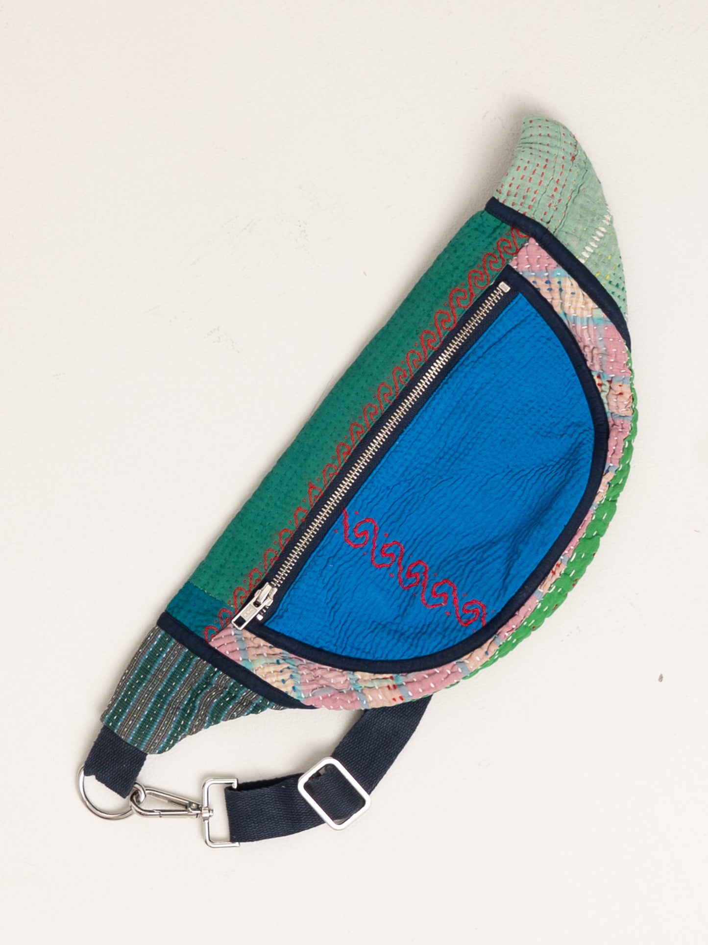 The Faiza Quilted Kantha Belt Bag