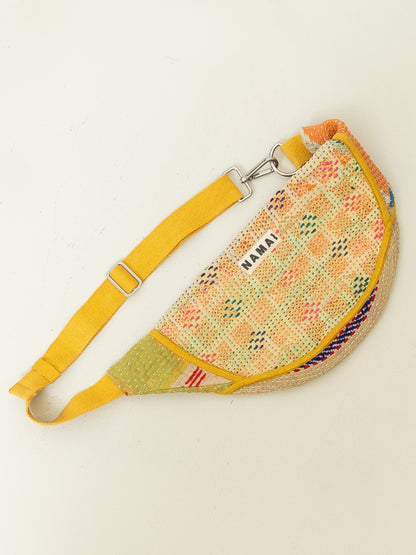 The Faiza Quilted Kantha Belt Bag