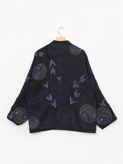 The Ladhiya Suzani Quilted Kantha Jacket