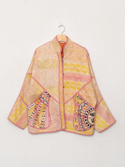 The Ladhiya Suzani Quilted Kantha Jacket