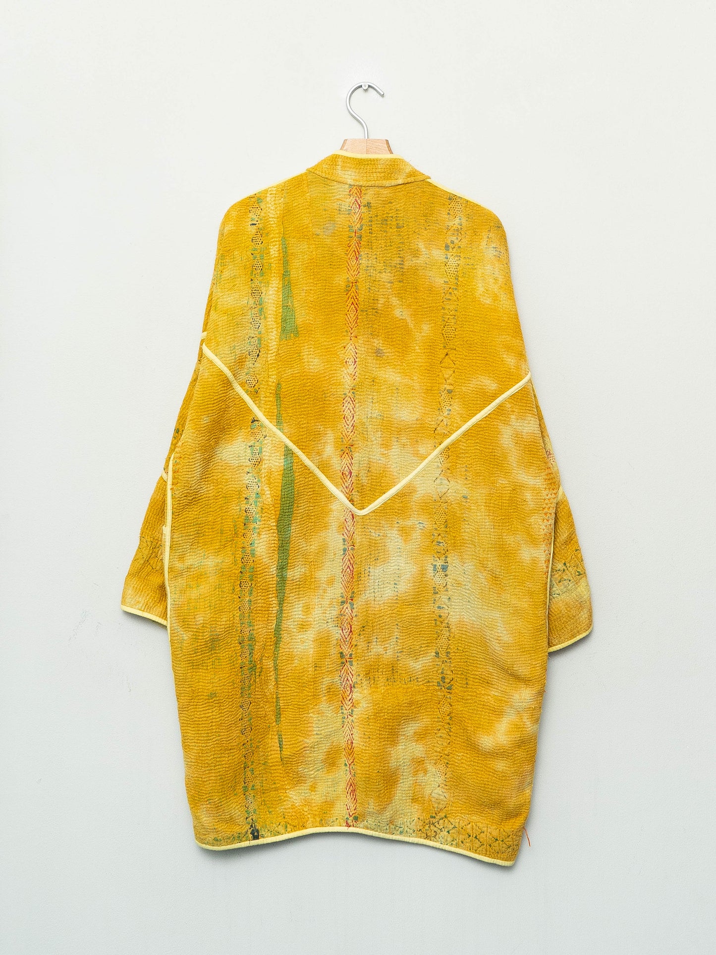 The Sai Quilted Plant Dyed Kantha Coat