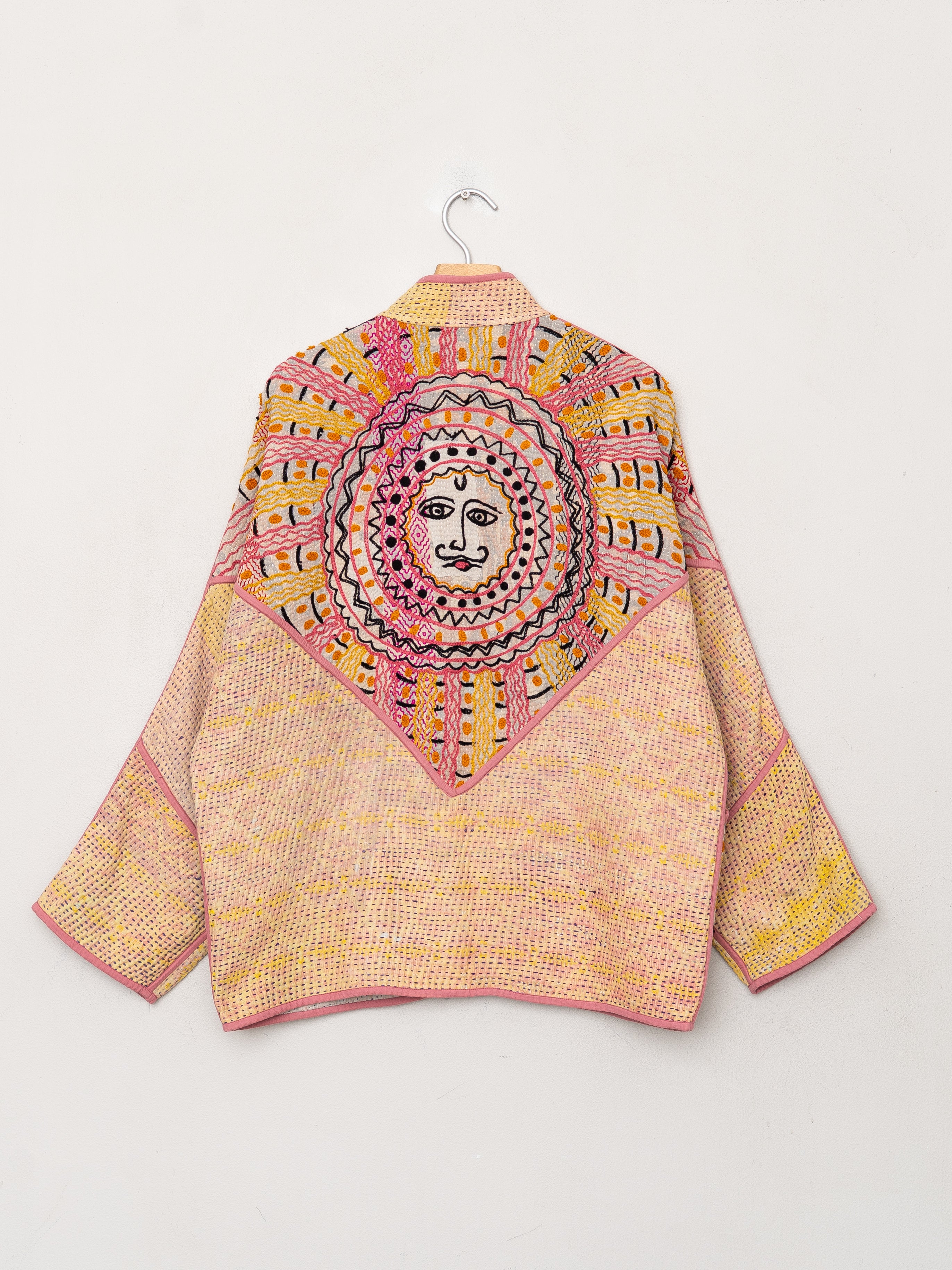 The Ladhiya Suzani Quilted Kantha Jacket
