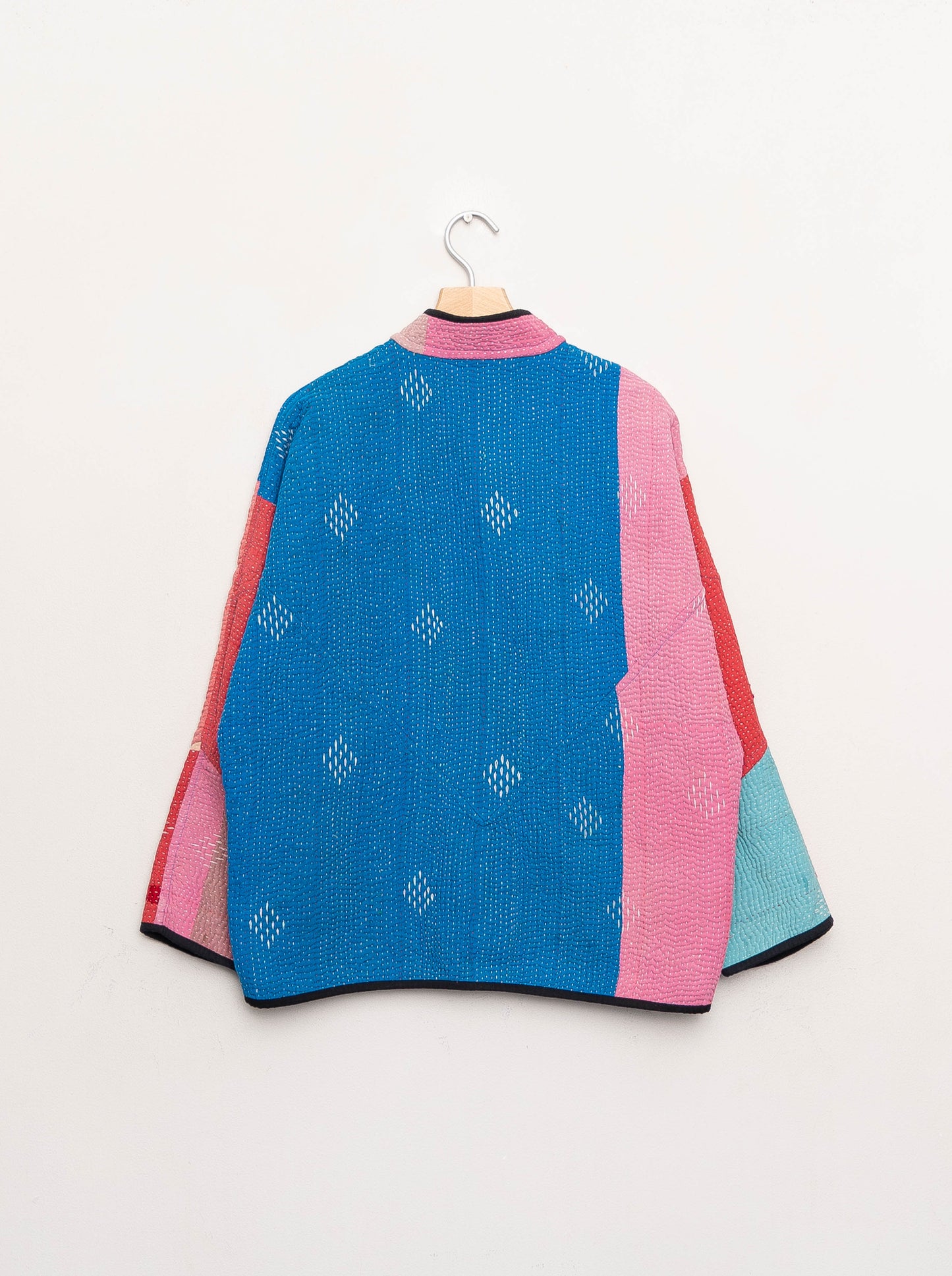 The Ladhiya Quilted Patchwork Kantha Jacket