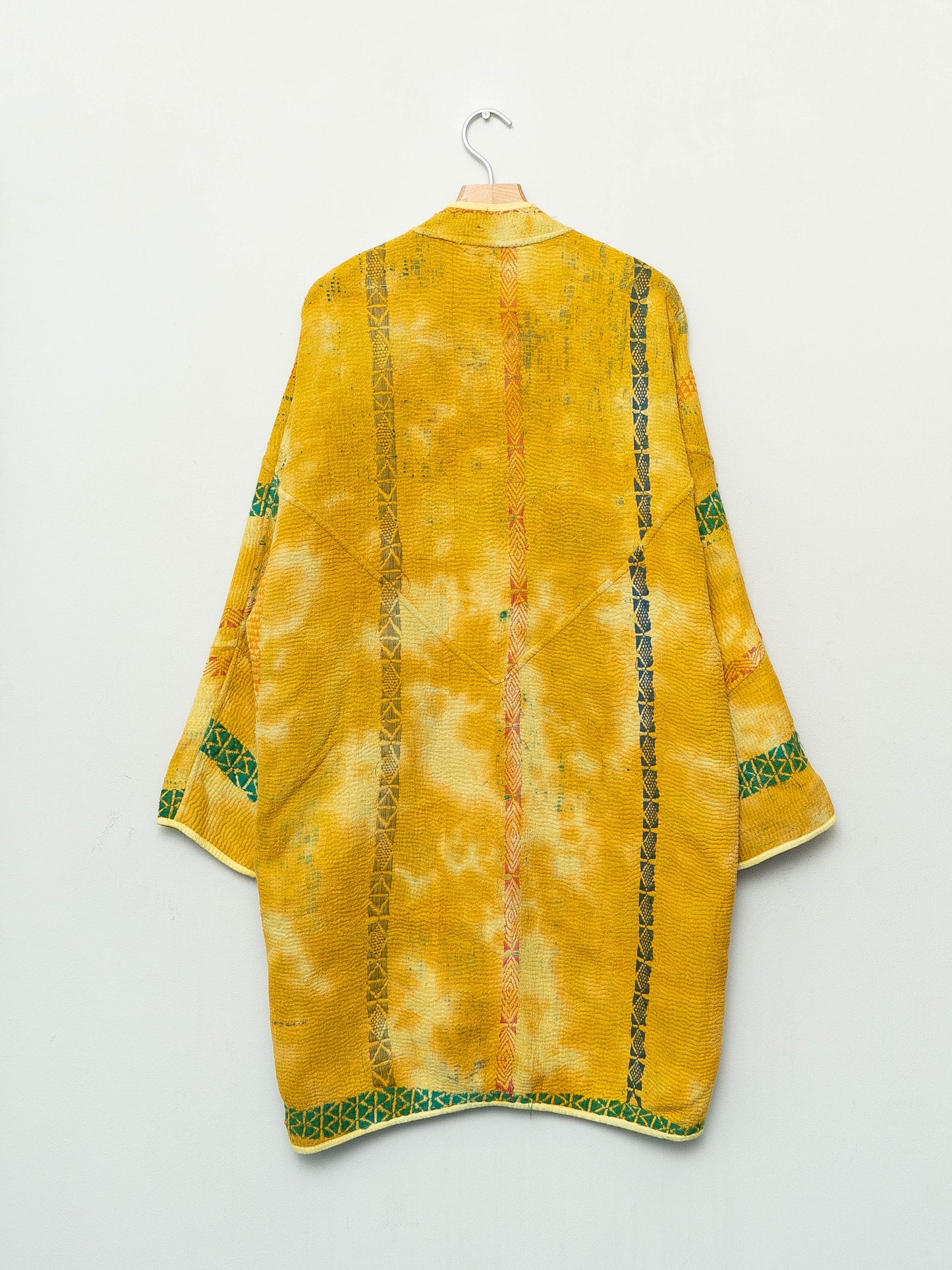 The Sai Quilted Plant Dyed Kantha Coat