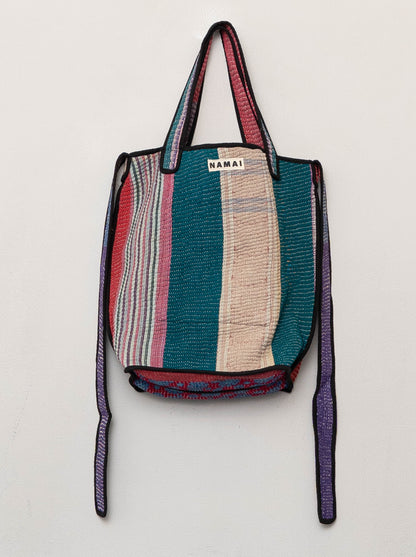 The Xoti II Zero-Waste Quilted Kantha Bag