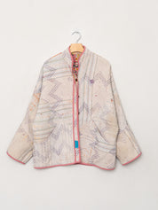 The Ladhiya Suzani Quilted Kantha Jacket