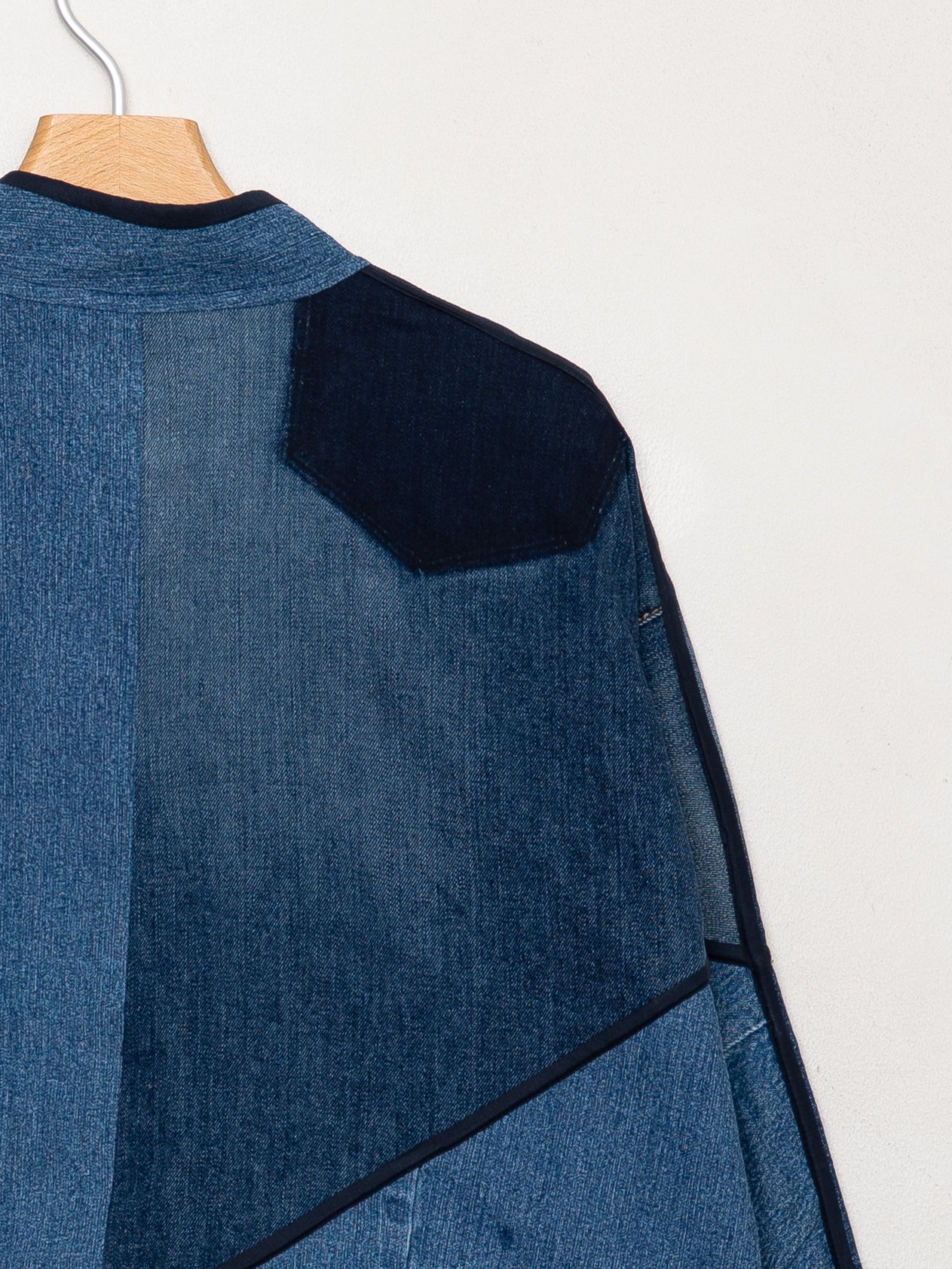The Kaira Cropped Denim Jacket - Large