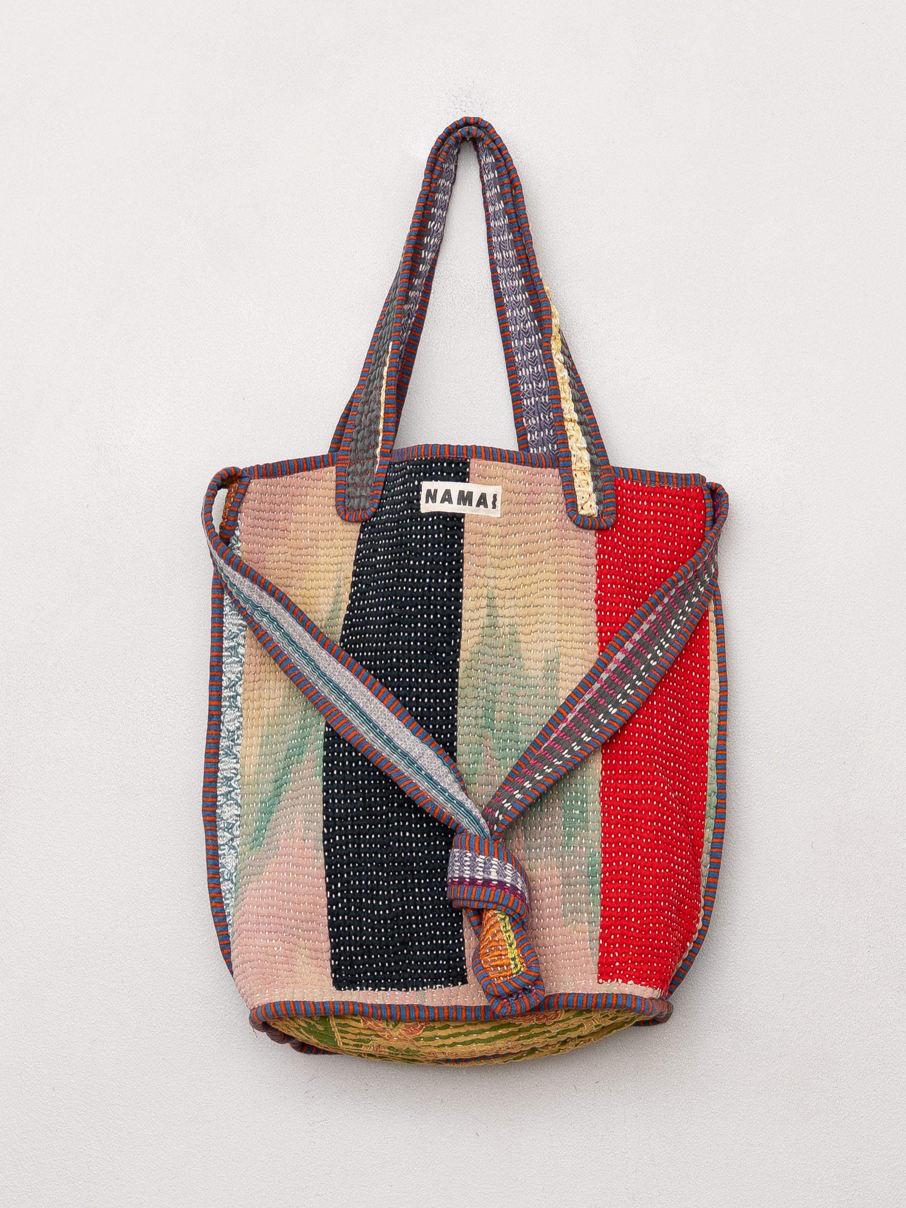 The Xoti II Zero-Waste Quilted Kantha Bag